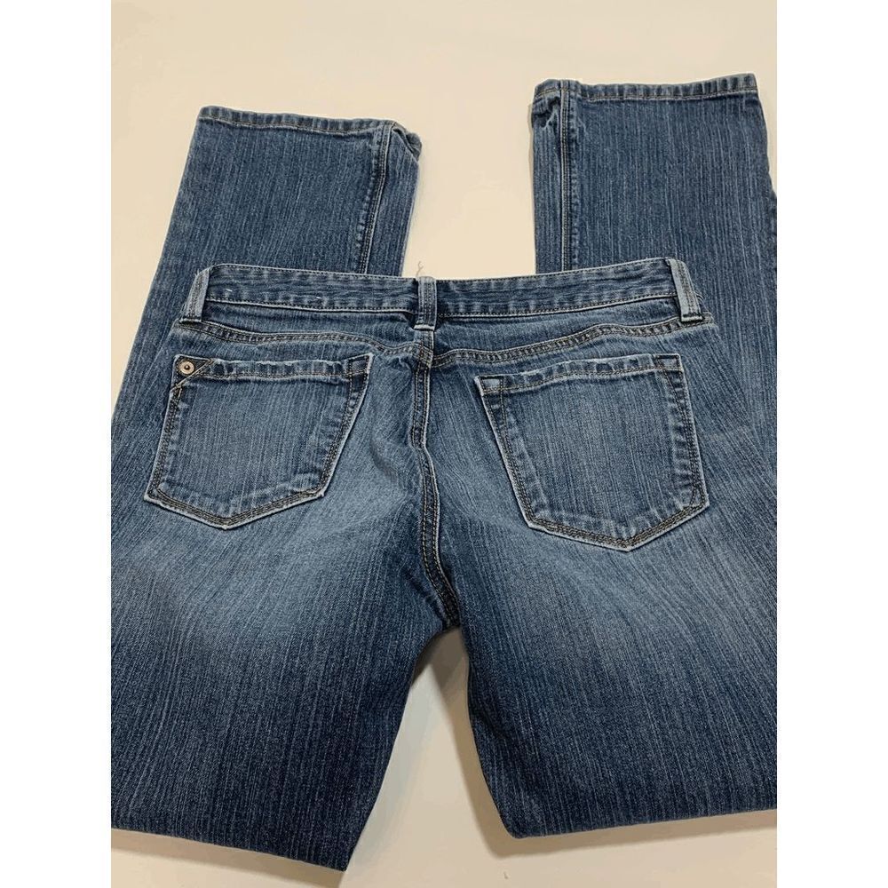 Ann Taylor LOFT Womens Denim Jeans Modern Boot Blue Wash Size 6P - Picture 3 of 7